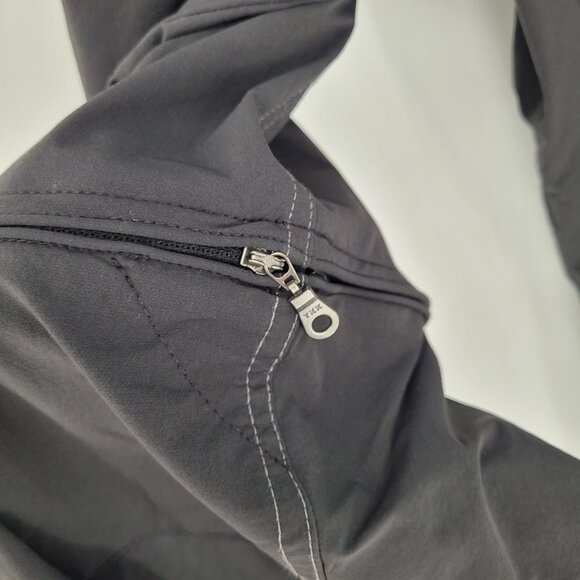 Kuhl womens 10 Reg gray Anika convertible soft shell pants blue trim - Picture 8 of 11